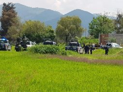 Además, se encontraron varias bolsas negras de las cuales desprenden olores fétidos, por lo que se presume podrían contener restos humanos. ESPECIAL