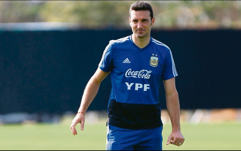 Lionel Scaloni asumió el timón de la Selección argentina luego de que Jorge Sampaoli fracasara en el Mundial de Rusia. AFP  / J. Guareze