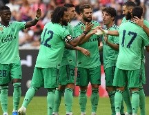 La victoria no escondió los problemas defensivos que tiene el equipo de Zinedine Zidane, que ha encajado 16 goles en los cinco encuentros dipsutados hasta el momento. AFP / C. Stache