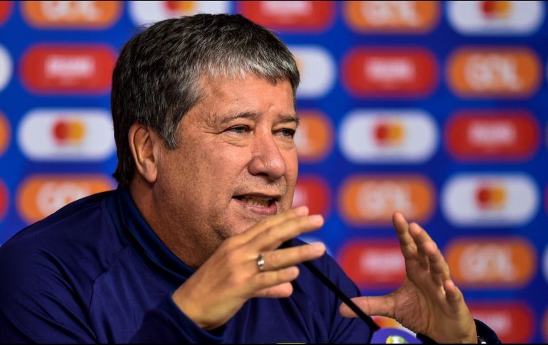 El ex director técnico de la selección ecuatoriana de futbol, Hernán Darío 