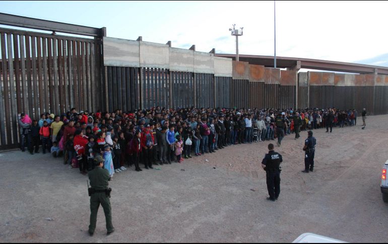 Desde octubre de 2018 hasta el pasado mes de junio, se han arrestado un total de 266 mil 436 migrantes en esa zona. AFP/ARCHIVO