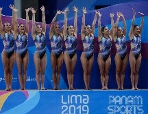 En esta ocasión, el equipo de ondinas conformado por  Nuria, Amaya Velázquez y Pamela Toscano se alzó con la plata. AP / M. Castillo