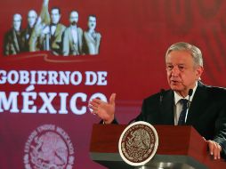 López Obrador reitera que no habrá tolerancia a la impunidad, prepotencia o influyentismo. NTX / G. Durán