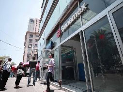 El resto de los bancos como Inbursa, Banorte, Azteca, Citibanamex, BBVA, Santander, entre otros, obtuvieron un resultado final satisfactorio. SUN/ ARCHIVO