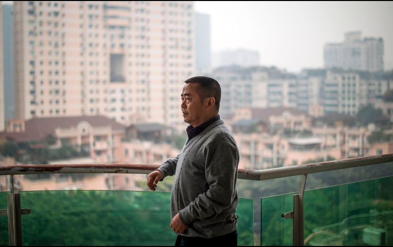 Huang ha sido detenido en numerosas ocasiones y ya ha cumplido varios años en la cárcel por sus denuncias hacia el poder público. AFP/ARCHIVO