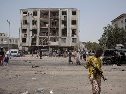 Los hutíes y un grupo yihadista local reivindicaron estos atentados mortales. AP/N. El-Mofty