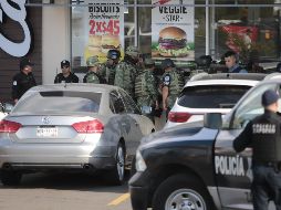 Los escoltas acompañaban a su esposa durante el enfrentamiento ocurrido ayer miércoles en una plaza comercial de Zapopan. EL INFORMADOR / F. Atilano