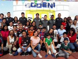 Al evento asistieron jugadores de ambos equipos. Cortesía / Grupo Orlegi