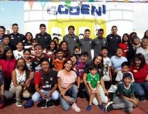 Al evento asistieron jugadores de ambos equipos. Cortesía / Grupo Orlegi