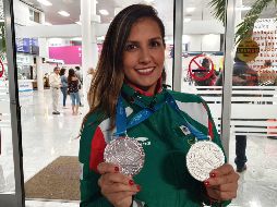 Aseret hizo historia para el boliche mexicano al lograr dos medallas de plata en los Juegos Panamericanos de Lima 2019. EL INFORMADOR / D. Reos