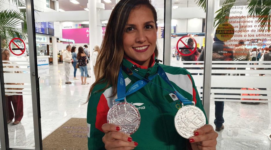 Aseret hizo historia para el boliche mexicano al lograr dos medallas de plata en los Juegos Panamericanos de Lima 2019. EL INFORMADOR / D. Reos