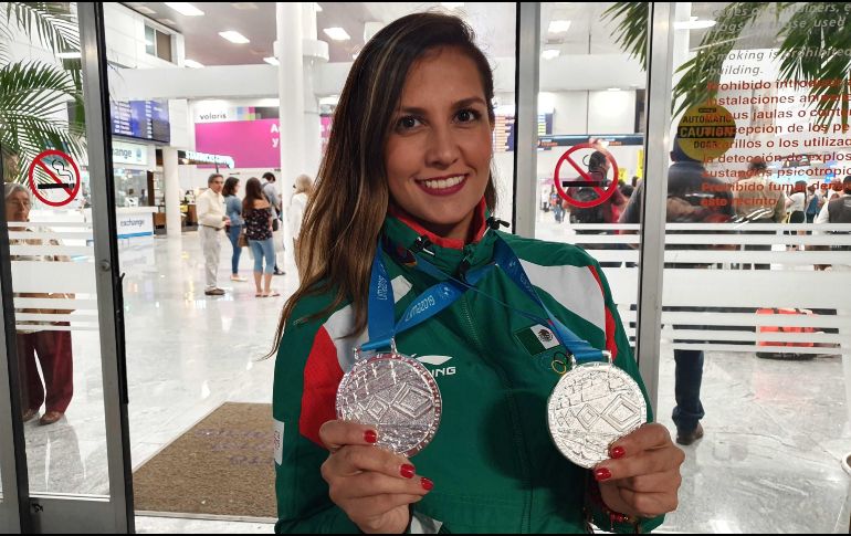 Aseret hizo historia para el boliche mexicano al lograr dos medallas de plata en los Juegos Panamericanos de Lima 2019. EL INFORMADOR / D. Reos