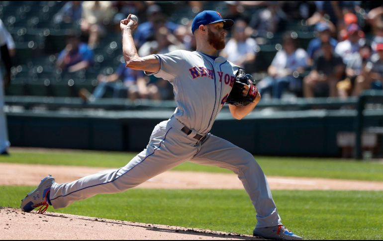 Wheeler (8-6) retiró a 11 bateadores en fila hasta que José Abreu le encontró la pelota, en la cuarta entrada. AP/C. Rex