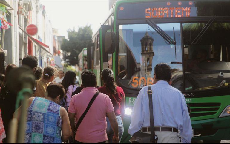 Con la iniciativa se busca que el primer transbordo cueste la mitad y el segundo sea gratuito. EL INFORMADOR/E. Barrera