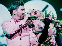 Alejandro Sergi y Juliana Gattas. El dueto vocal le ha dado forma y profundidad a la música de Miranda!. ESPECIAL