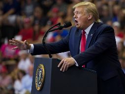 Trump impuso aranceles de 10 por ciento a importaciones que haga EU del país asiático por 300 MMDD. AP / A. Brandon