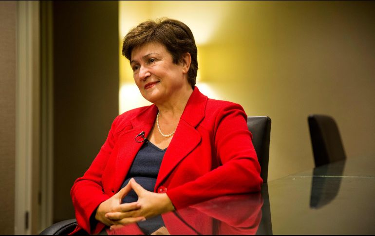 Kristalina Georgieva obtuvo el respaldo del 56 % de los países, frente al 44 % de Dijsselbloem. AFP/D. Reuter