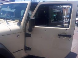 Tras el ataque resultó con lesiones en la mano y pierna izquierda. ESPECIAL