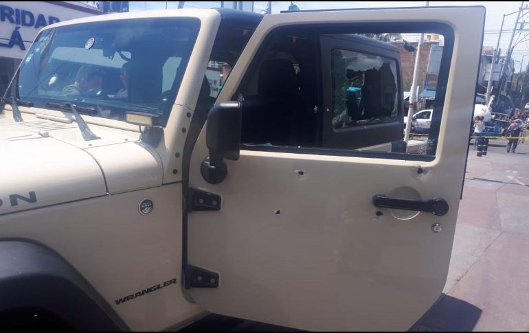 Tras el ataque resultó con lesiones en la mano y pierna izquierda. ESPECIAL