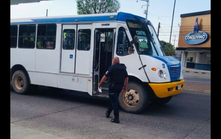 El incremento de la vigilancia busca reducir los delitos de robo en los camiones, e intentará generar cercanía y contacto de la Policía con los ciudadanos. ESPECIAL/ Policía de Guadalajara