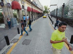 Los tubos metálicos, de plástico o de concreto, ya son parte habitual del paisaje urbano. EL INFORMADOR / F. Atilano