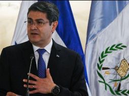 Juan Orlando Hernández, presidente de Honduras. AFP