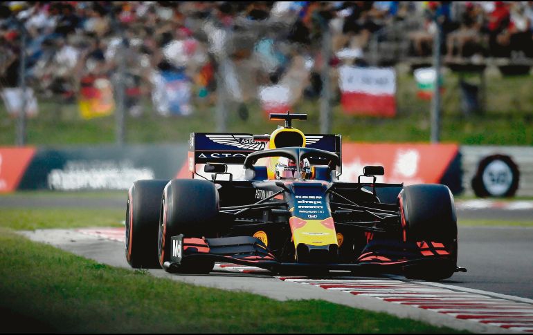 Max Verstappen destacó el desempeño de su monoplaza previo al Gran Premio de Hungría. EFE