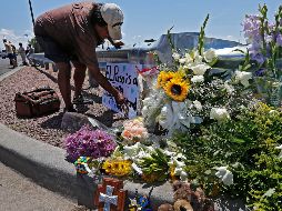 López Obrador envió un abrazo y sincera solidaridad para los familiares de las víctimas. EFE / L. W. Smith