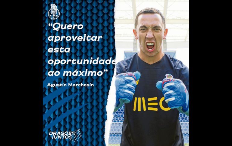Agustín Marchesín llega al Porto a ocupar el lugar de Iker Casillas. @FCPORTO