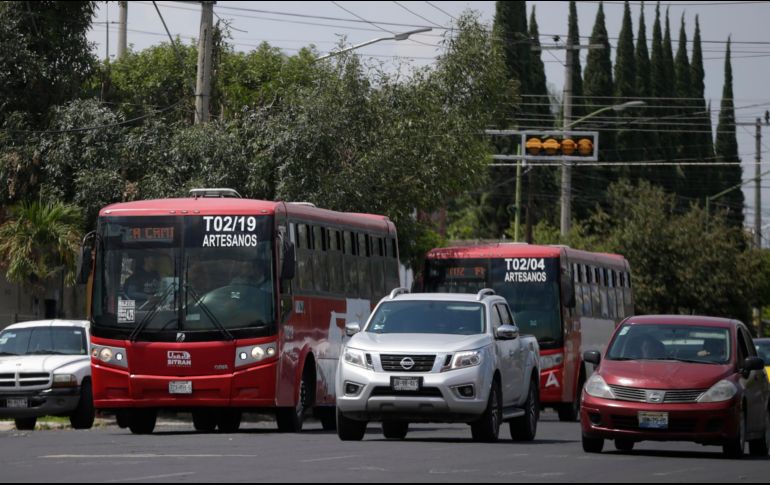 En un recorrido por tres unidades, se constató que la frecuencia de paso tuvo una variación de entre 10 y 16 minutos. EL INFORMADOR/F. Atilano