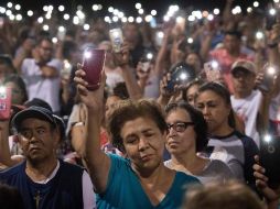 El domingo se organizó una vigilia para honrar a las víctimas del ataque. GETTY IMAGES