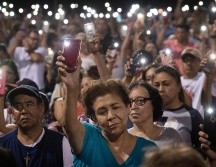 El domingo se organizó una vigilia para honrar a las víctimas del ataque. GETTY IMAGES