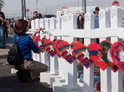 Una integrante del grupo 