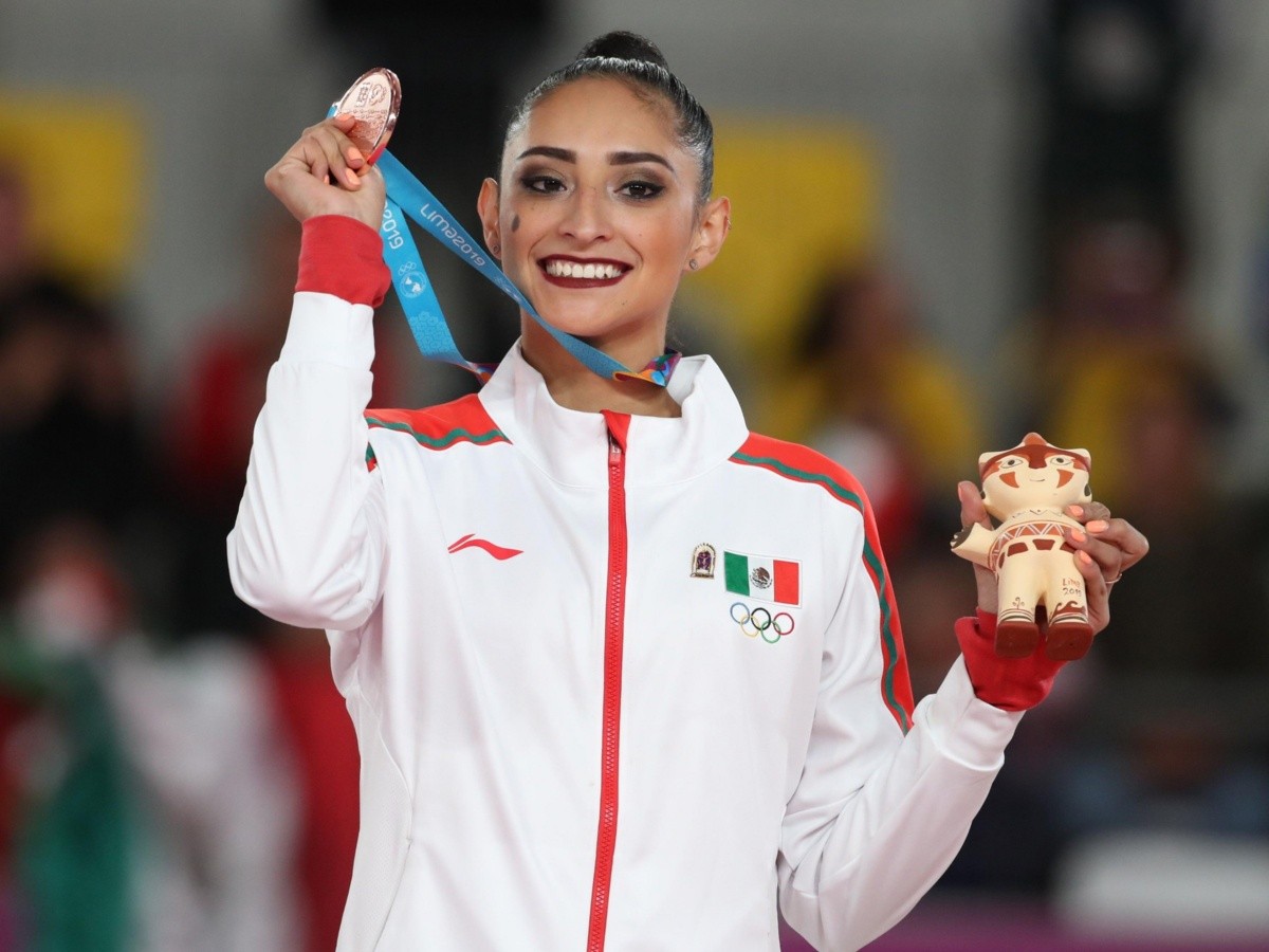 Karla Díaz se lleva el bronce en gimnasia rítmica, en Lima 2019