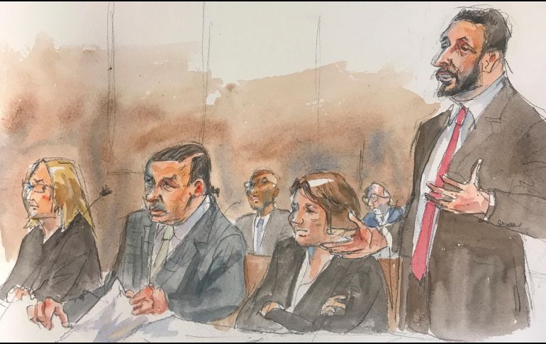 Sayoc (2i), adicto durante más de cuarenta años a los esteroides, confesó que Trump se había convertido en 