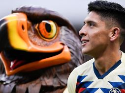 Edson, canterano del Club América, ha trabajado tres días al parejo de sus compañeros y podría ver actividad este martes. IMAGO7/E. Espinosa