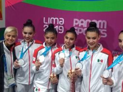 La participación de Karen Villanueva, Ana Galindo, Mildred Maldonado, Adriana Hernández y Britany Sáenz se quedó en dos oros y una plata. SUN/E. Luna