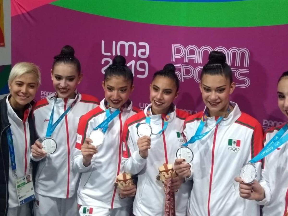  Equipo de gimnasia rítmica gana plata en Panamericanos