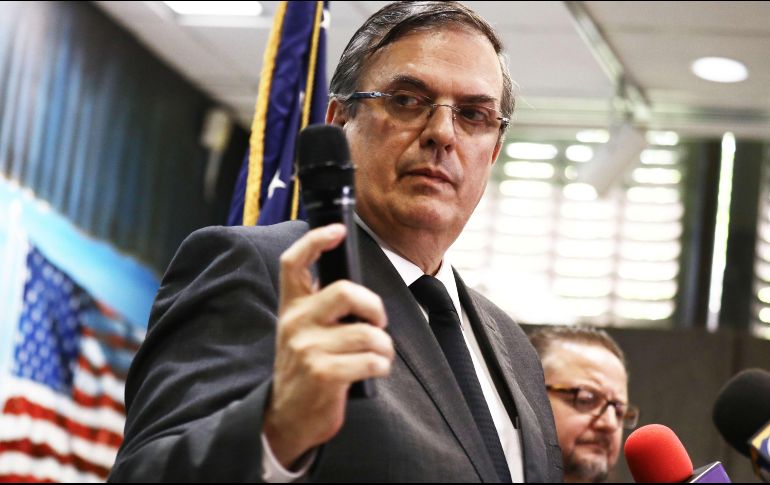 Ebrard señaló que se están tomando acciones para que los cuerpos de los fallecidos sean repatriados lo antes posible. AFP / M. Tama