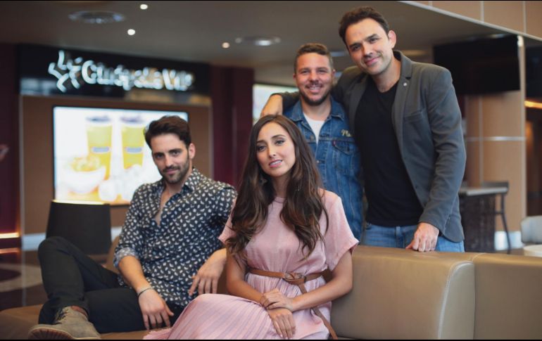 El elenco de la cinta “Una mentada de padre” se dio una vuelta por la Perla Tapatía para presumir el lanzamiento del largometraje. EL INFORMADOR / G. Gallo