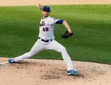 Jacob deGrom consiguió su séptima victoria en lo que va de la temporada. AP