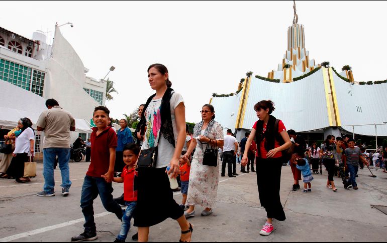 El lunes, la Luz del Mundo anunció que esperan a 600 mil visitantes para participar de las celebraciones de la Santa Cena, la cuales comenzaron este martes 6 de agosto y se extenderán hasta el 15 del mismo mes.  AFP/ ARCHIVO