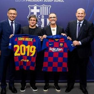 Sony Music y el Barça se alían para la creación de experiencias de entretenimiento