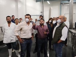 El gobernador Enrique Alfaro explicó que la intervención del rastro es parte de las medidas para atender la saturación de estos centros en el Área Metropolitana de Guadalajara. EL INFORMADOR / R. Rivas