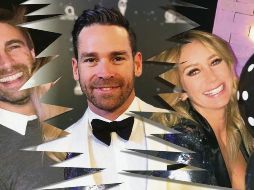 Jaime Mayol (al centro) sería la manzana de la discordia entre Santiago Ramundo y Geraldine Bazán (a los costados). ESPECIAL