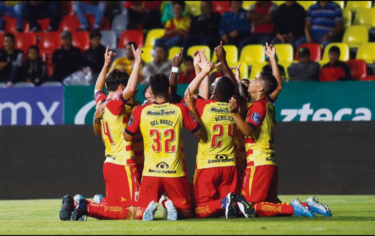 Monarcas celebra su segunda victoria consecutiva. IMAGO7