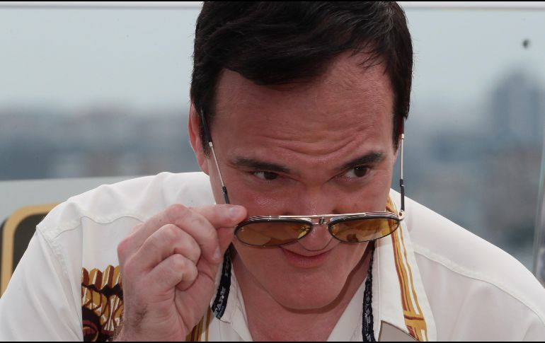 Quentin Tarantino se encuentra en Moscú promocionando su noveno filme “Érase una vez en… Hollywood”, filme protagonizado por Brad Pitt y Leonardo DiCaprio.  EFE/ S. Ilnitsky