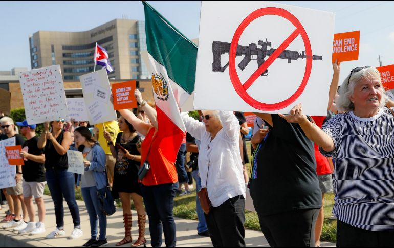 Donald Trump visitará durante la jornada Dayton y El Paso, poblados sacudidos por tiroteos este fin de semana. AP/J. Minchillo