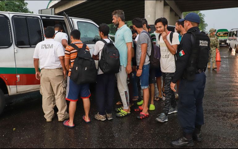 De los detenidos, 29 de ellos dijeron ser de Honduras, 111 de Guatemala y 11 de El Salvador. AFP / ARCHIVO