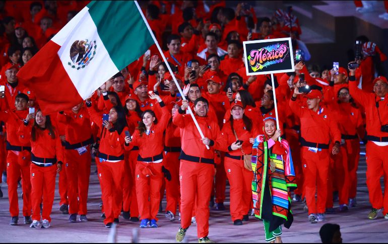 El Mandatario se comprometió a entregar becas a toda la delegación, pero además estímulos especiales a los deportistas que consigan medallas o logren su clasificación a los Juegos  de Tokio 2020. IMAGO7